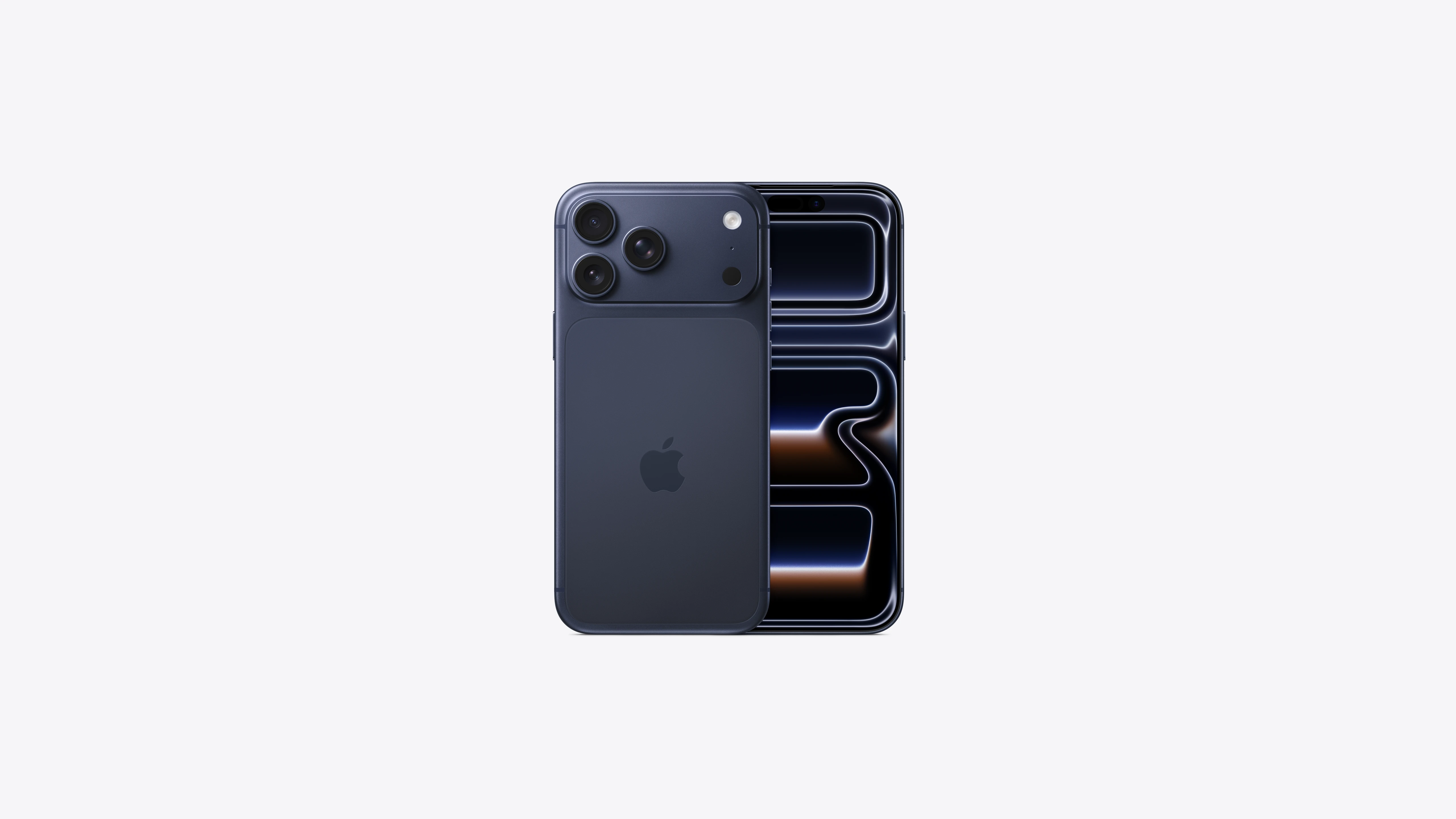 iPhone 17 Pro Deep Blue Front Image